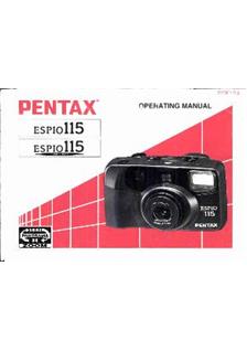 Pentax Espio 115 Printed Manual